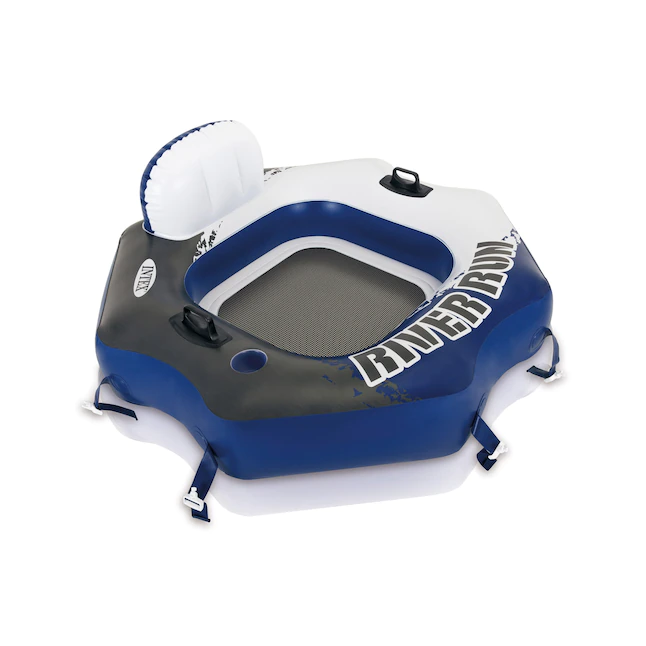 Intex 2-Pack 1-Seat Blue Inflatable Raft 2 Intex 2-Pack 1-Seat Blue Inflatable Raft - Image 2