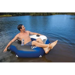 Intex 2-Pack 1-Seat Blue Inflatable Raft 6 Intex 2-Pack 1-Seat Blue Inflatable Raft -Intex 112 5