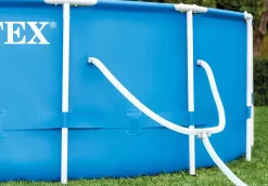 INTEX 28201EH 10ft X 30in Metal Frame Pool With Cartridge Filter Pump (Blue) 8 INTEX 28201EH 10ft X 30in Metal Frame Pool With Cartridge Filter Pump (Blue) -Intex 2 164