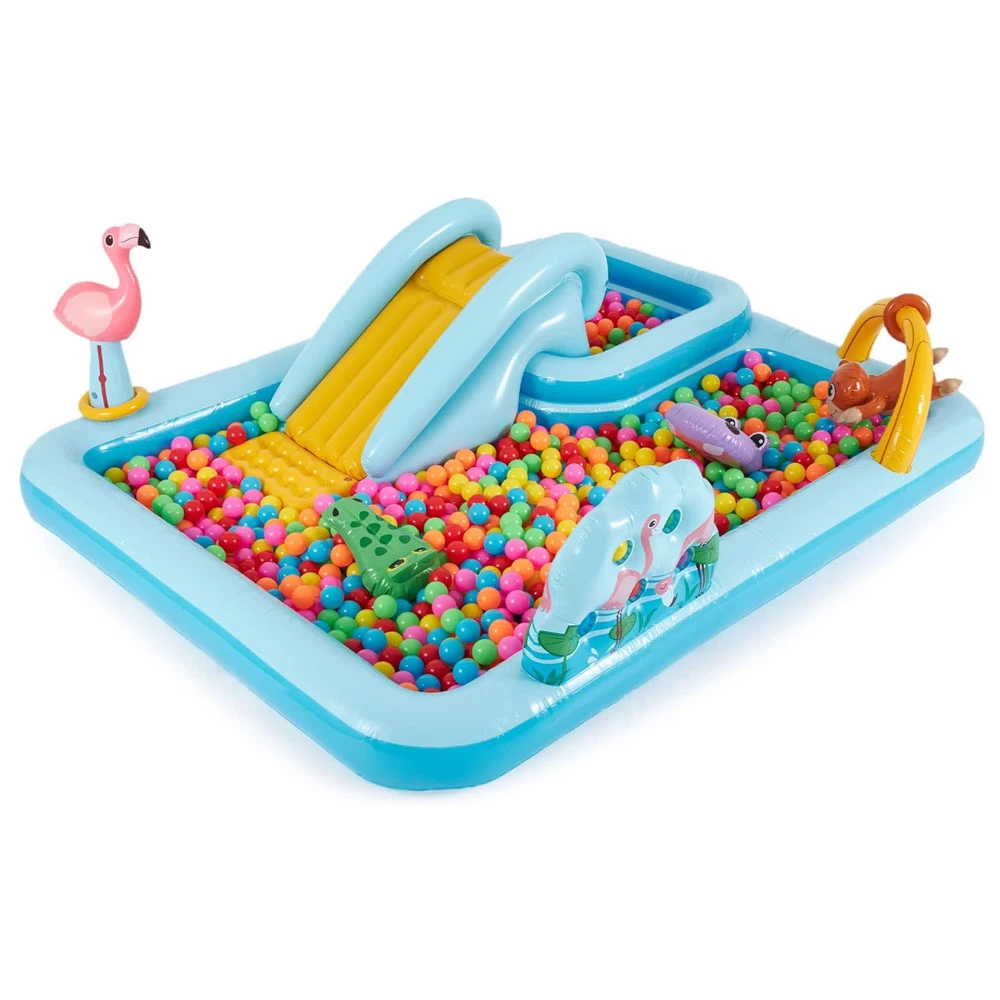 Intex Jungle Adventure Inflatable Play Center With Slide 244 X 200 X 71 CM 3 Intex Jungle Adventure Inflatable Play Center With Slide 244 X 200 X 71 CM - Image 3