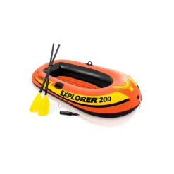 Intex Explorer 200 Inflatable Boat Set – 2 Person 185L X 94W CM