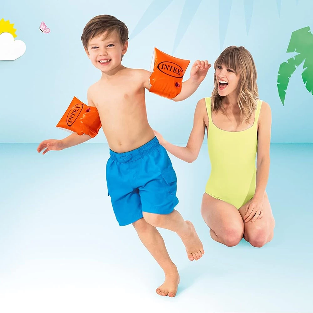 Intex Deluxe Inflatable Arm Band Floaties 23 X 15 CM 2 Intex Deluxe Inflatable Arm Band Floaties 23 X 15 CM - Image 2