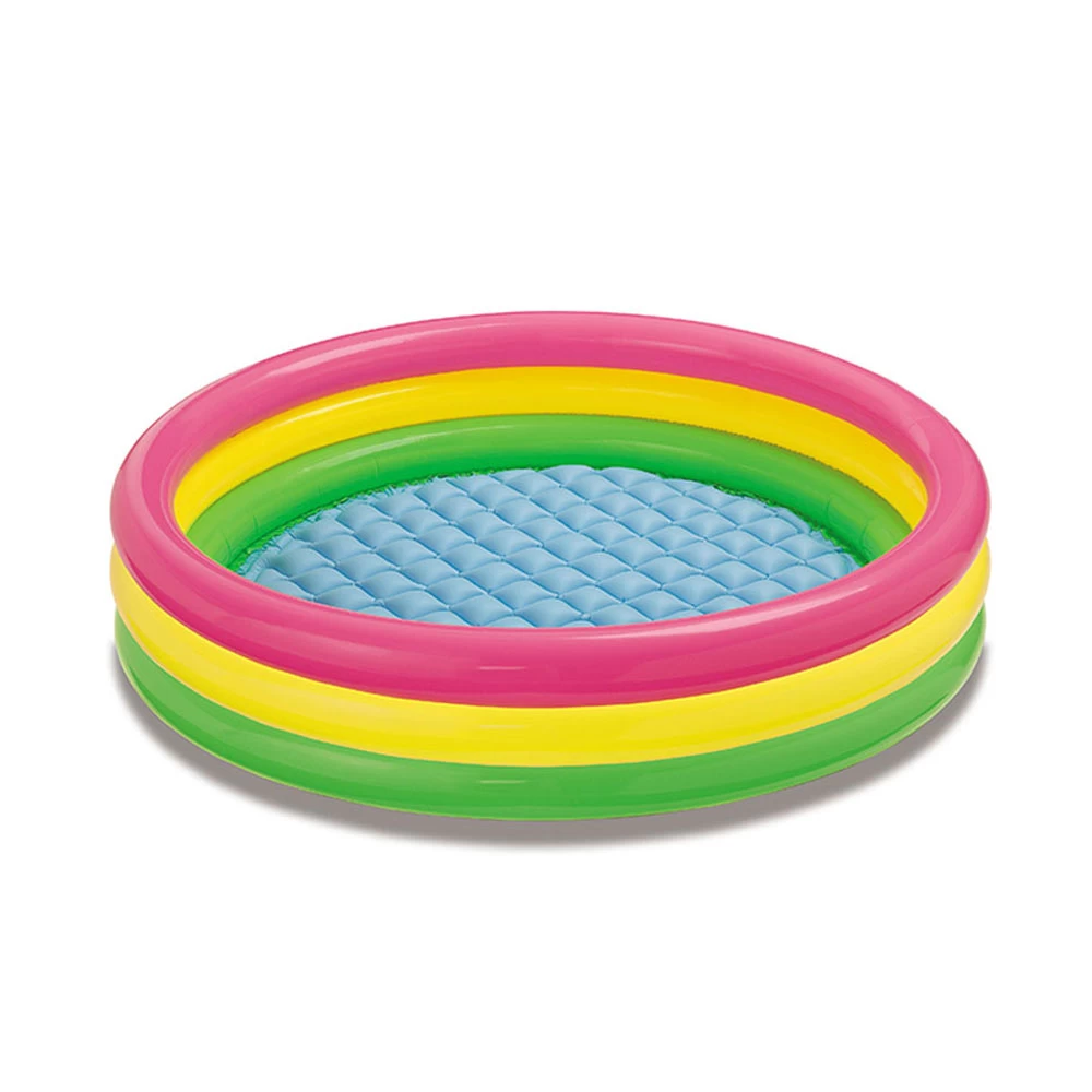 Intex Sunset Glow Inflatable Kiddie Pool 86 X 25 CM 1 Intex Sunset Glow Inflatable Kiddie Pool 86 X 25 CM