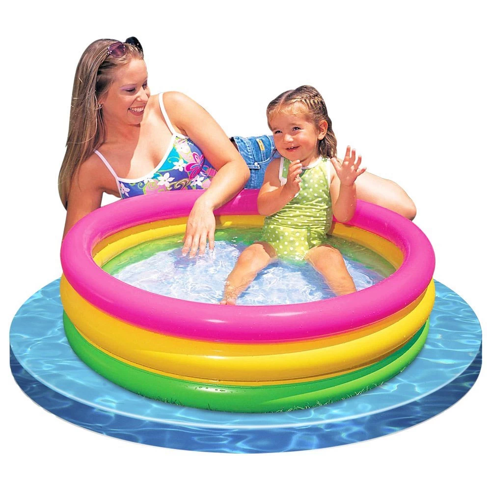 Intex Sunset Glow Inflatable Kiddie Pool 86 X 25 CM 2 Intex Sunset Glow Inflatable Kiddie Pool 86 X 25 CM - Image 2