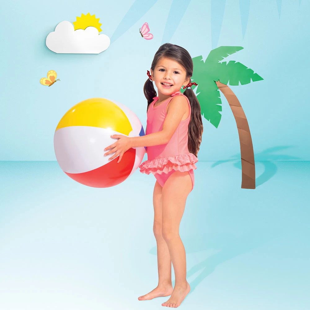 Intex Glossy Panel Inflatable Beach Ball 50 CM 2 Intex Glossy Panel Inflatable Beach Ball 50 CM - Image 2