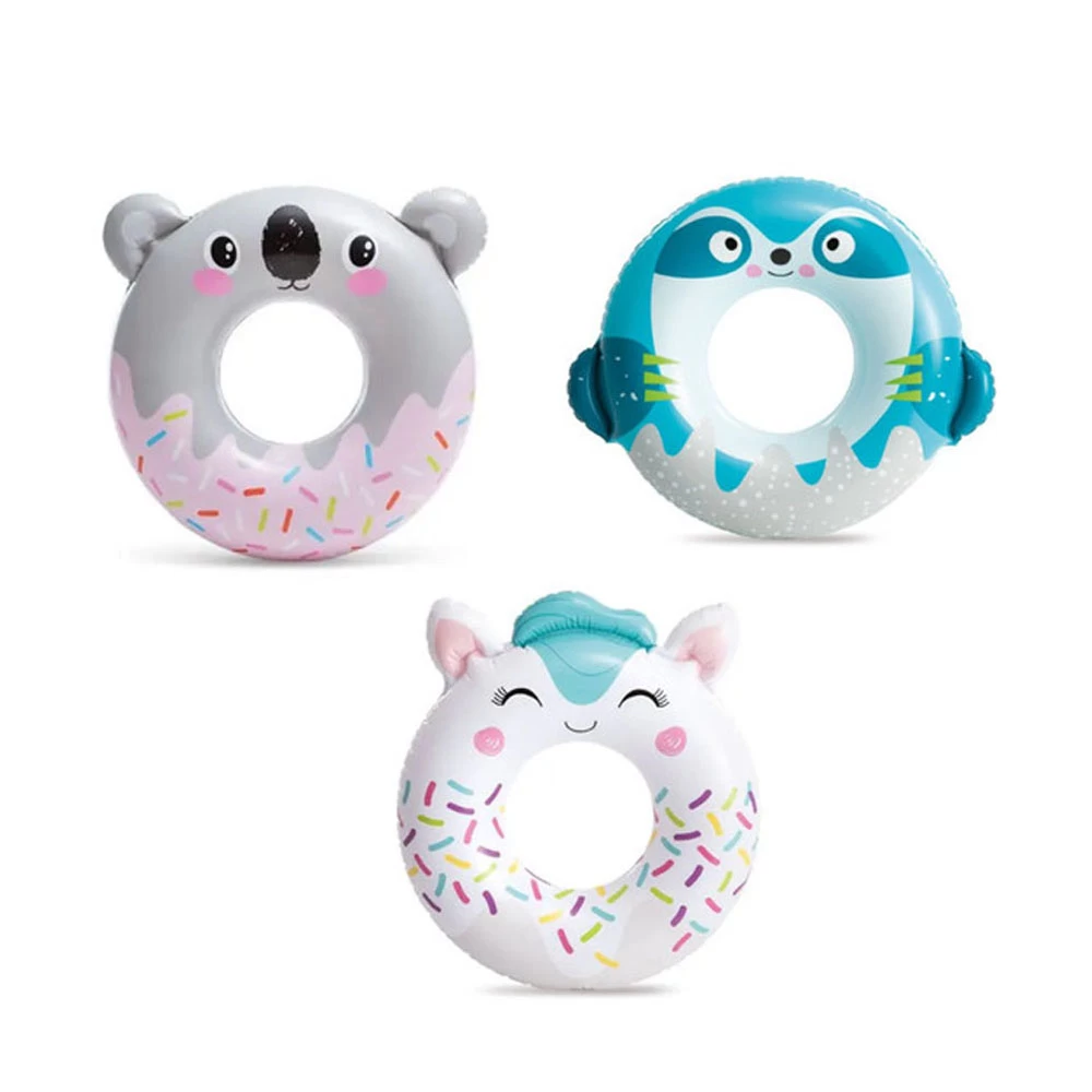 Intex Cute Animal Inflatable Swim Rings 76 CM 1 Intex Cute Animal Inflatable Swim Rings 76 CM
