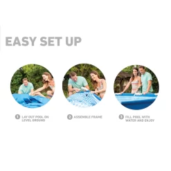 Intex 28210EH 12-ft X 30-in Round Above-Ground Pool -Intex 79 5