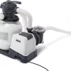 INTEX 26645EG SX2100 Krystal Clear Sand Filter Pump For Above Ground Pools, 12in