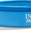 INTEX 28117EH Easy Set Inflatable Swimming Pool Set: 10ft X 24in – Includes 330 GPH Cartridge Filter Pump – Puncture-Resistant Material – 813 Gallon Capacity – 18in Water Depth
