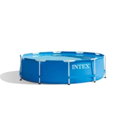 Intex 10ft X 30in Metal Frame Above Ground Swimming Pool Set With Filter Pump -Intex Intex 10ft x 30in Metal Frame Above Ground Swimming Pool Set with Filter Pump2