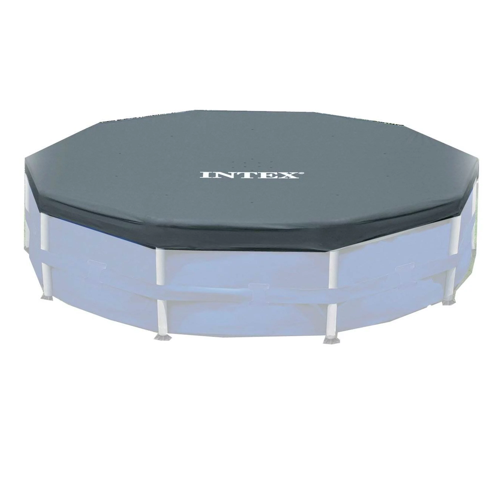 Intex 12 X 2.5 Foot Metal Frame Above Ground Pool With Filter And Accessories 5 Intex 12 X 2.5 Foot Metal Frame Above Ground Pool With Filter And Accessories - Image 5