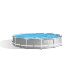 Intex 12′ X 30″ Prism Frame Premium Round Swimming Pool Set