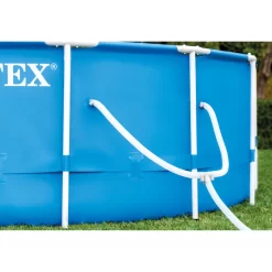 Intex 12′ X 30″ Round Metal Frame Above Ground Pool, Filter, Cover, & Maintenance Kit 17 Intex 12′ X 30″ Round Metal Frame Above Ground Pool, Filter, Cover, & Maintenance Kit -Intex Intex 12 x 30 Round Metal Frame Above Ground Pool Filter Cover Maintenance Kit8