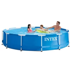 Intex 12Ft X 30In Metal Frame Pool Set -Intex Intex 12Ft X 30In Metal Frame Pool Set4