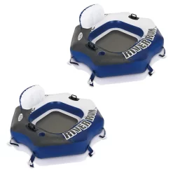 Intex 2-Pack 1-Seat Blue Inflatable Raft