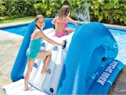Intex 58849EP Kool Splash Durable Inflatable Play Center Swimming Pool With Built In Sprayers For Kids And Adults, Age 6 And Up , Blue -Intex Intex 58849EP Kool Splash Durable Inflatable Play Center Swimming Pool with Built In Sprayers for Kids and Adults Age 6 and Up Blue2