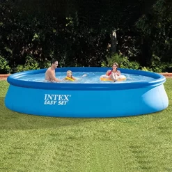 Intex Easy Set 15ft X 33in Inflatable Kid Family Swimming Pool With Filter Pump -Intex Intex Easy Set 15ft x 33in Inflatable Kid Family Swimming Pool with Filter Pump12