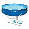 Intex Metal Frame 10’x30″ Swimming Pool With Filter Pump & Maintenance Kit