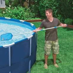 Intex Metal Frame 10’x30″ Swimming Pool With Filter Pump & Maintenance Kit -Intex Intex Metal Frame 10x30 Swimming Pool with Filter Pump Maintenance Kit10
