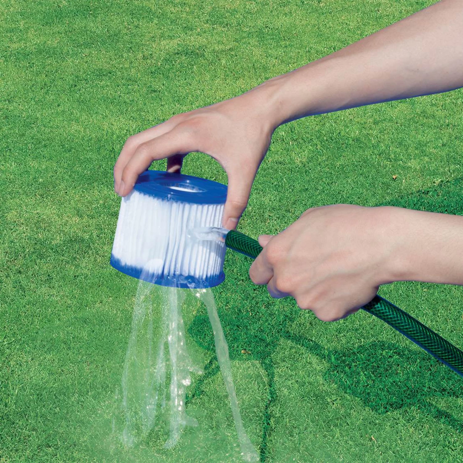 Intex Metal Frame Pool Set With Cover & Type H Filter Cartridge (6 Pack) - Image 11