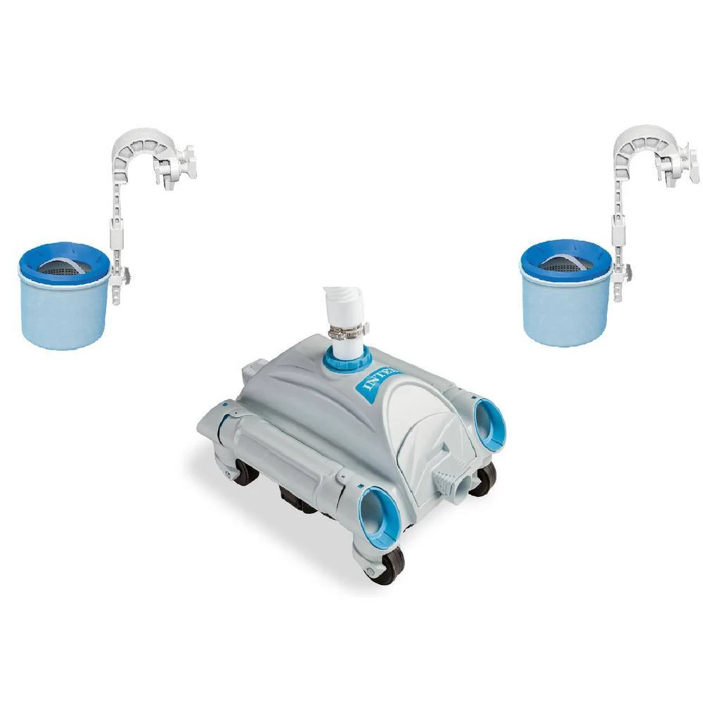 Intex 28001E + 2 X 28000E Automatic Above-Ground Pool Vacuum With Automatic Skimmer (2-Pack) 1 Intex 28001E + 2 X 28000E Automatic Above-Ground Pool Vacuum With Automatic Skimmer (2-Pack)