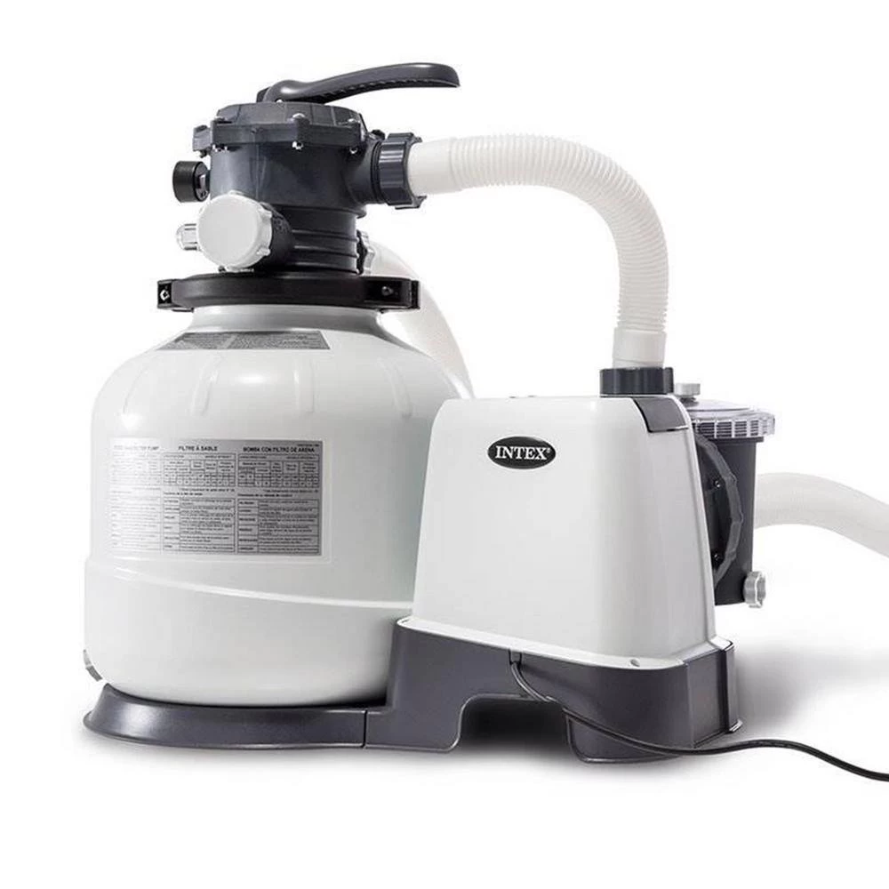 INTEX 26647EG + 28003E 60 Sq. Ft. Filtration Area 2800 GPH Above Ground Pool Sand Filter Pump With Deluxe Pool Maintenance Kit 4 INTEX 26647EG + 28003E 60 Sq. Ft. Filtration Area 2800 GPH Above Ground Pool Sand Filter Pump With Deluxe Pool Maintenance Kit - Image 4